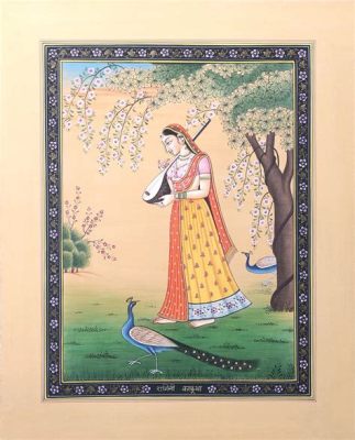 Ragmala: A Journey Through Love and Longing in Mughal Miniature Painting!