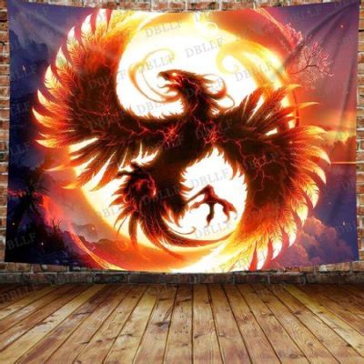  Golden Dragon and Phoenix Mural: A Tapestry of Celestial Majesty and Mystical Rebirth!