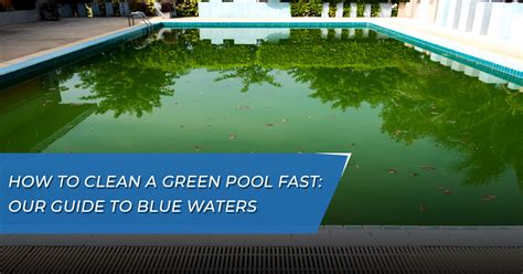 Is it safe to swim in green pool water, and can the color green influence your mood while swimming?