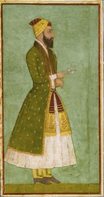 Portrait of a Mughal Nobleman Unveils Majestic Majesty and Intricate Ornamentation!