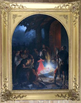 The Adoration of the Shepherds - A Symphony of Devotion and Celestial Light!