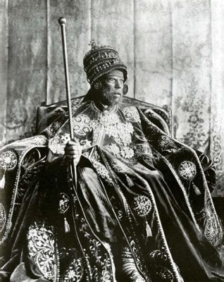 The Coronation of Menelik II: A Vibrant Tapestry of Ethiopian History and Majesty!