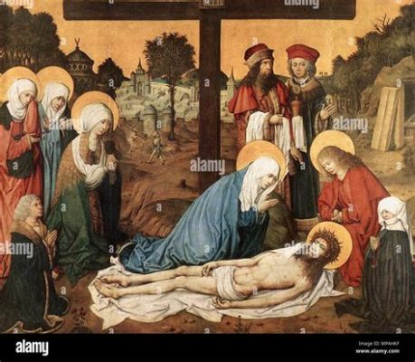 The Lamentation of Christ Unveils Profound Sorrow and Timeless Beauty through Exquisite Detail and Symbolism!