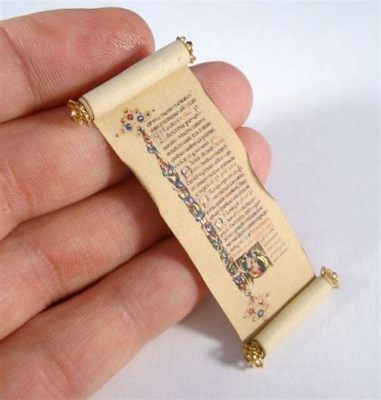 The 'Maqsila' Scroll: Illuminating Miniature Art and Intricate Calligraphy!