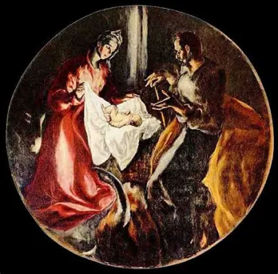 The Nativity A Baroque Explosion of Divine Light and Emotional Depth!