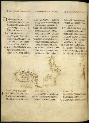  The Utrecht Psalter – A Masterful Blend of Carolingian Art and Liturgical Devotion